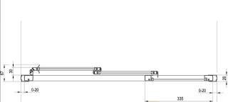 Душевая дверь Ravak Supernova ASDP3-100 00VA0102Z1 Transparent профиль белый